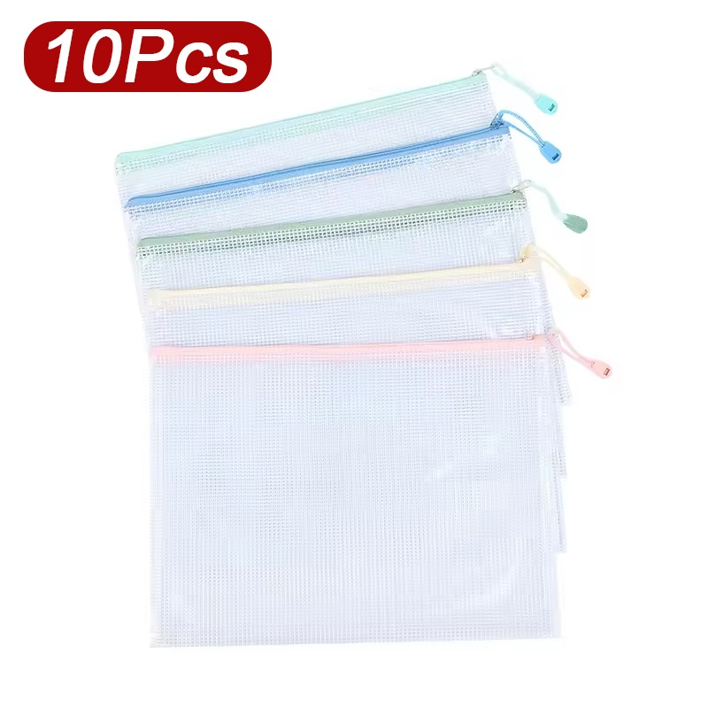 Is Stationery Office Supply - 5-30 Adet Doküman Fermuarlı File Çanta