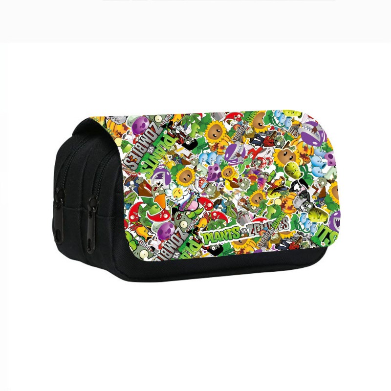 Pencil Case Large - Bitkiler Vs. Zombiler Oyunu Anime Periferik