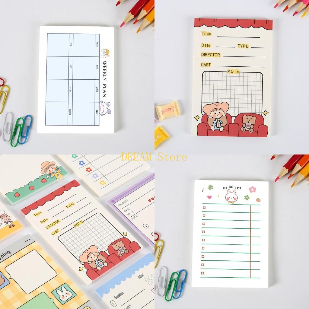 Office Stationery Supply List - Yırtılabilir Yapışkan Olmayan Notlar Meyve Hesap