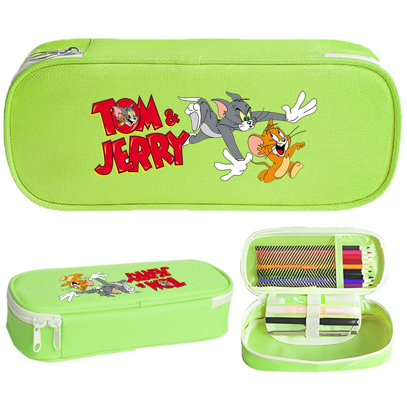 Pencil Case Large - Tom ve Jerry Sevimli Kalem Kutuları
