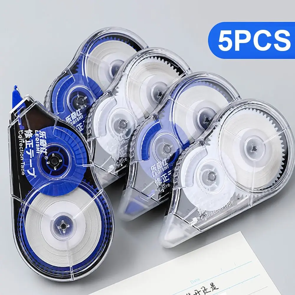 Correction Tape Roller - 5 adet/takım Pratik Düzeltme Bant Rulo