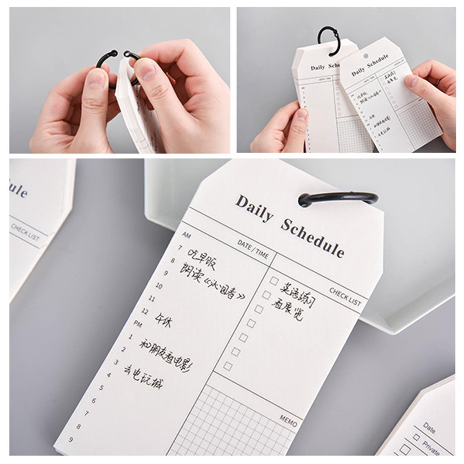 Office Stationery Supply List - Taşınabilir Not Defteri Yapılacaklar Listesi Günlük