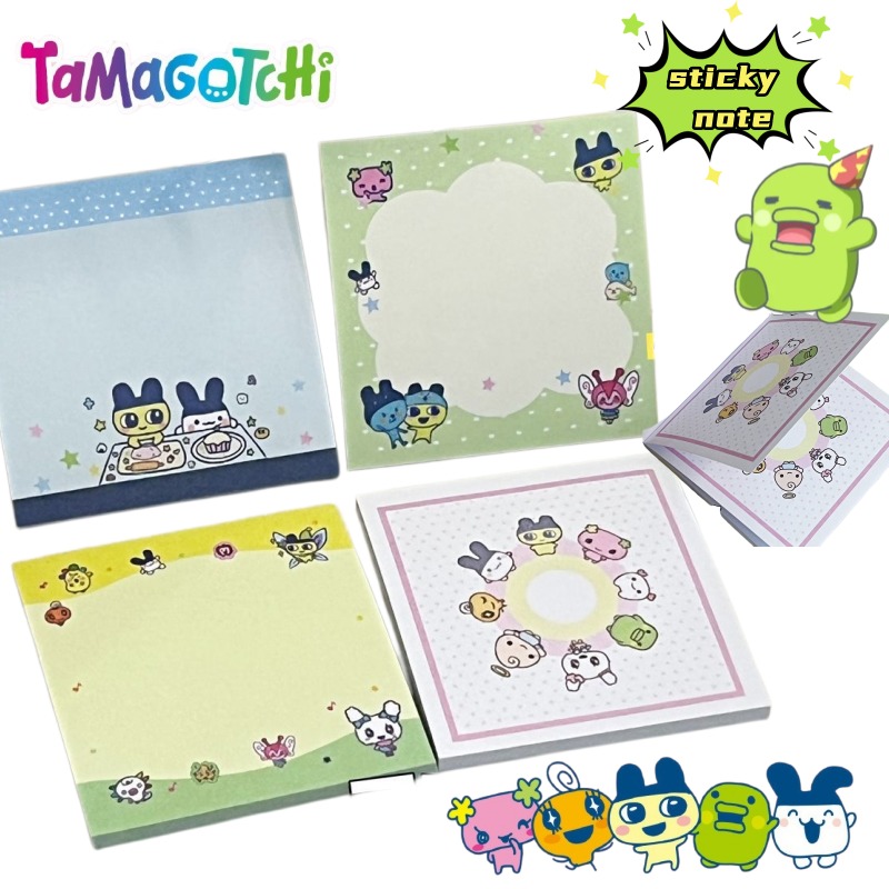 Stationery Supplier - 4 adet Tamagotchi Mametchi Memetchi Karikatür