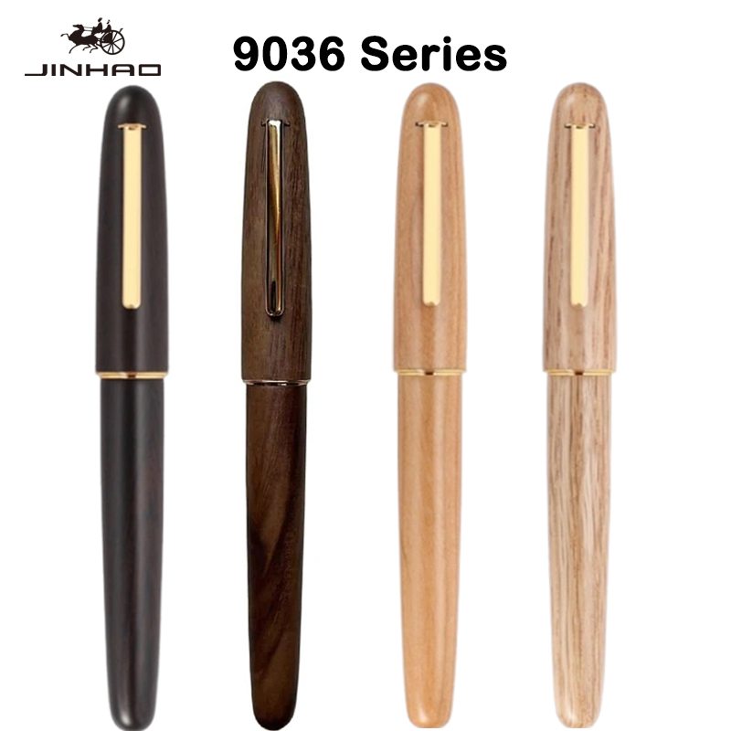 Stationery Supplies Business - JINHAO 9036 Doğal Ahşap El Yapımı