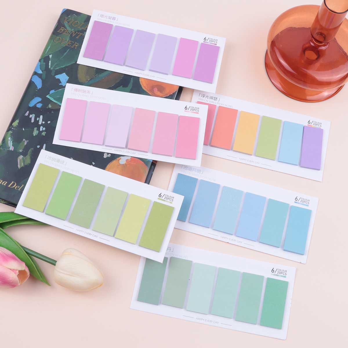 Office Stationery Supply List - 120 Yaprak Dizin Sekmeleri için Cetvelli