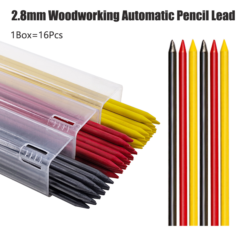 Siyah Sarı Kırmızı 2.8mm Ahşap - Mechanical Pencil Lead incelemesi ve fiyatı