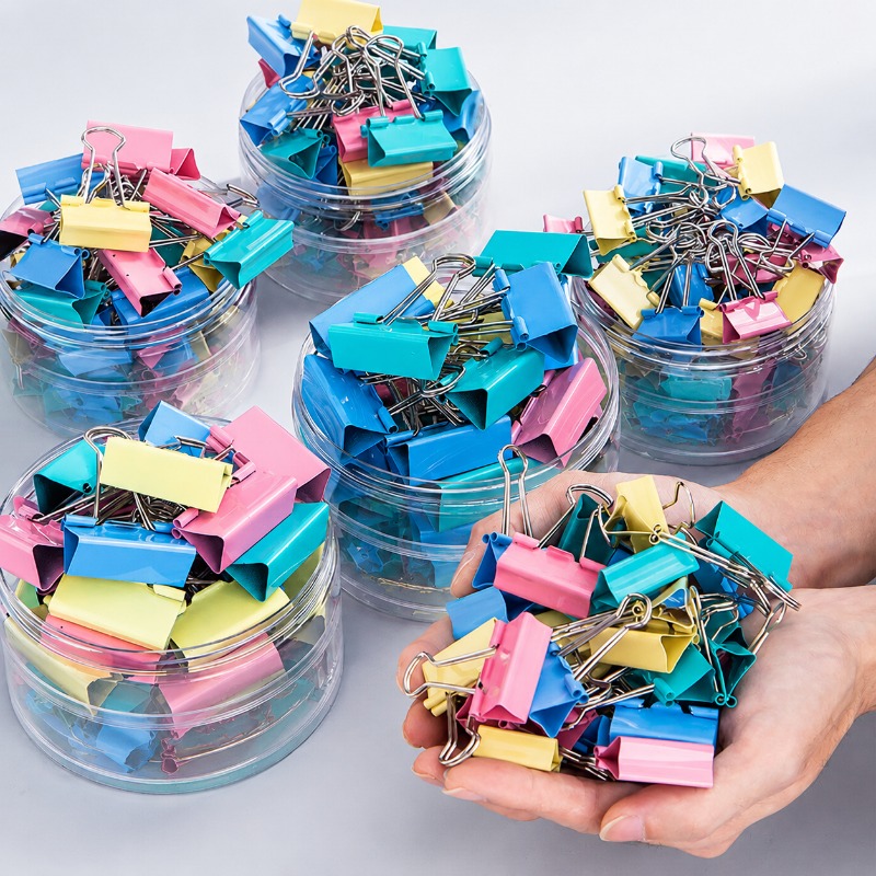 40 Adet/Set Uzun Renkli Metal  - Is Stationery Office Supply incelemesi ve fiyatı