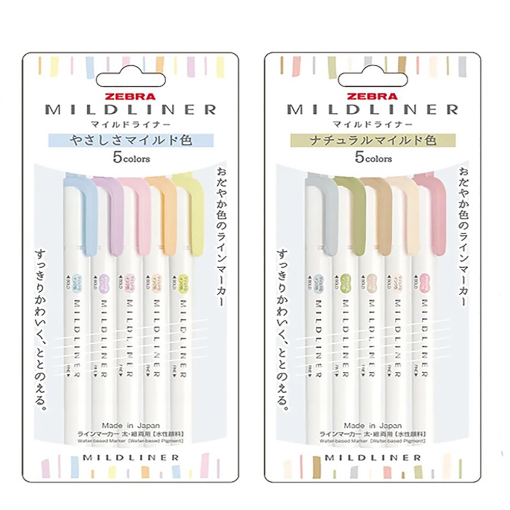 Japonya ZEBRA Fosforlu Kalemle - Highlighter Set Pastel incelemesi ve fiyatı