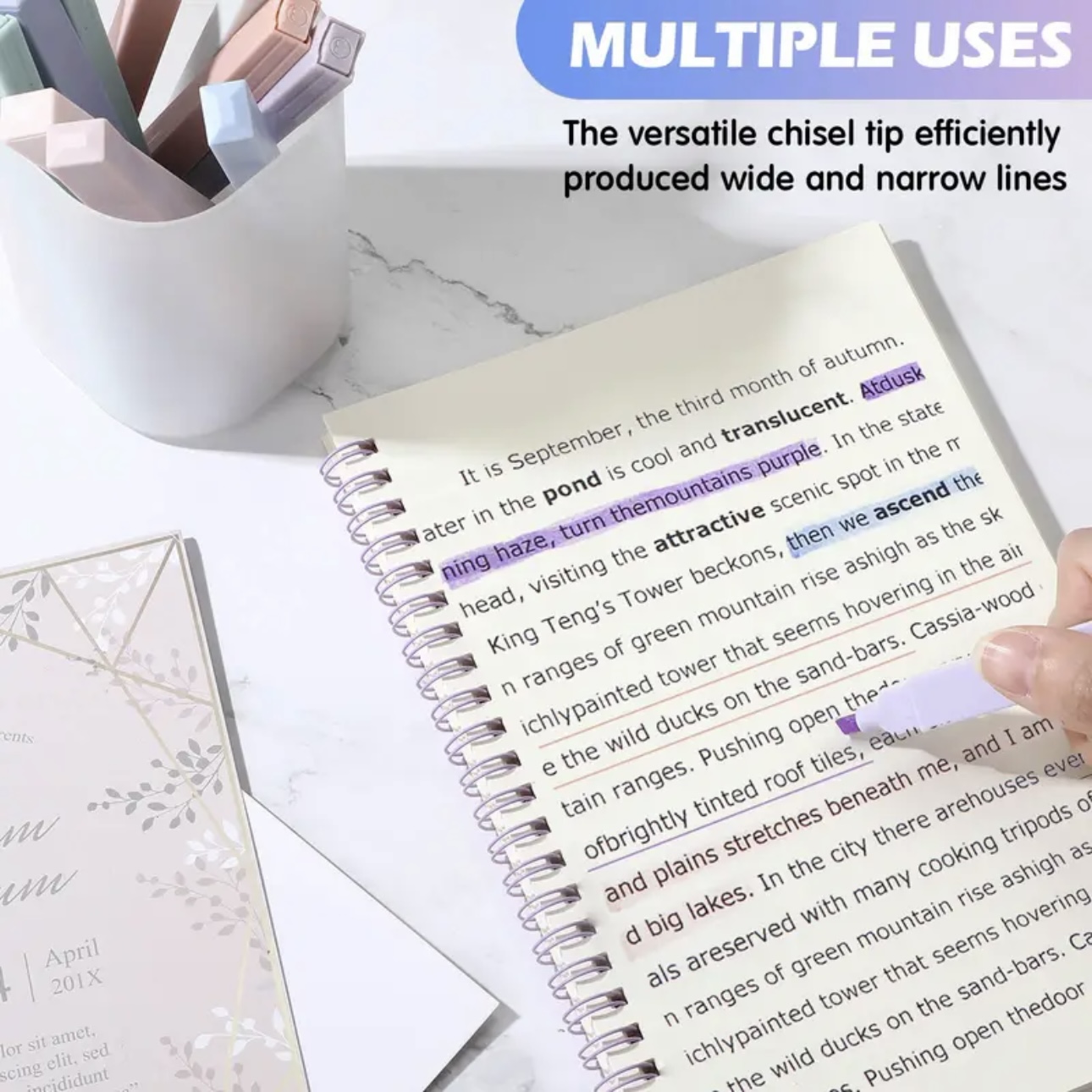 12/60 adet Estetik Fosforlu Ka - Highlighter Set Pastel incelemesi ve fiyatı