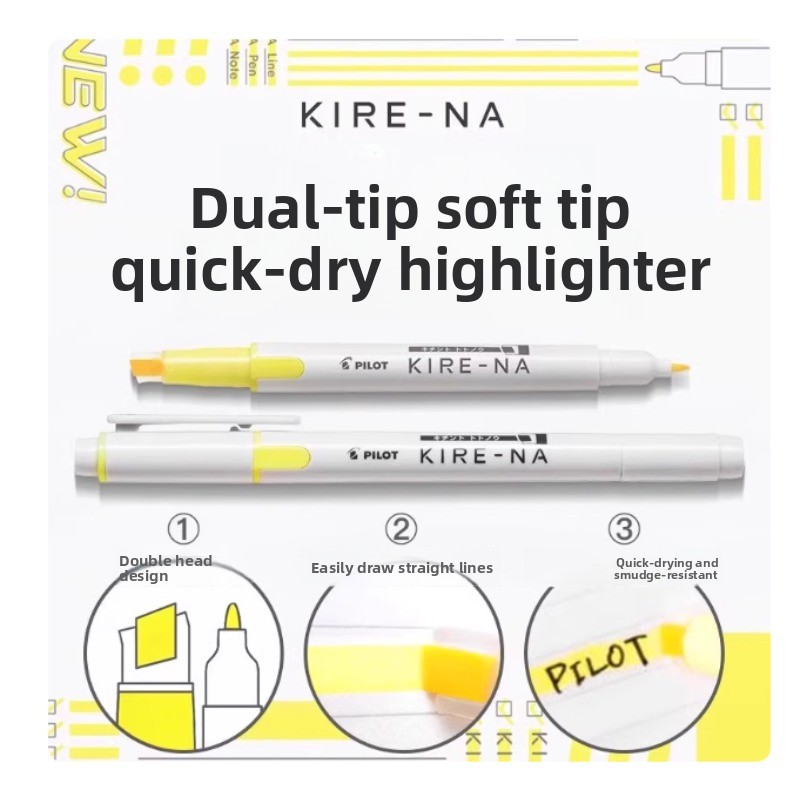 PILOT KIRE-NA Fosforlu Kalem S - Highlighter Set Pastel incelemesi ve fiyatı