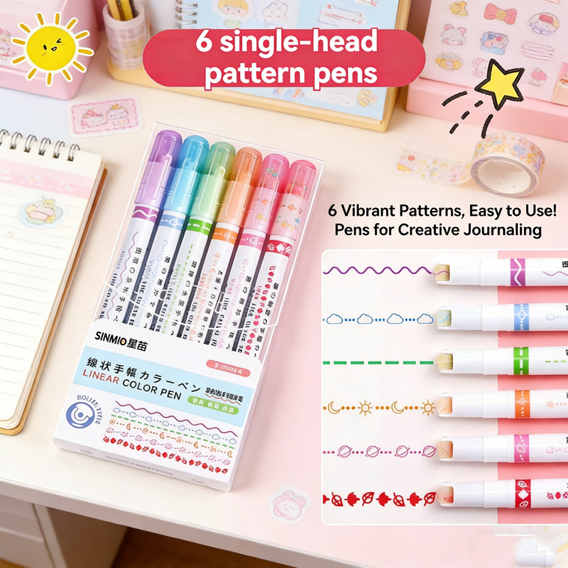 6-24 adet/takım çiçek çizgi şe - Highlighter Set Pastel incelemesi ve fiyatı