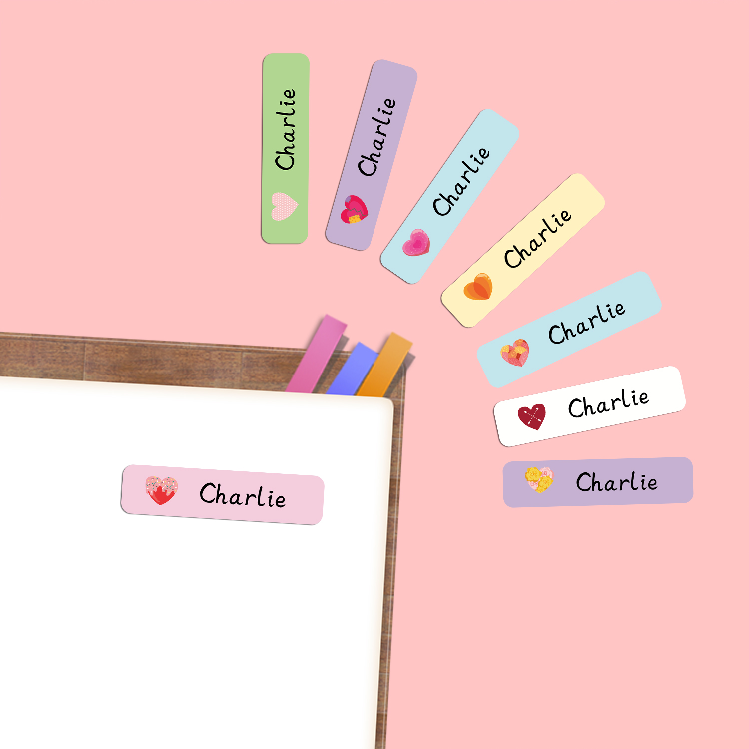 Kişiselleştirilmiş Kalp Şeklin - Stationery Supplier incelemesi ve fiyatı