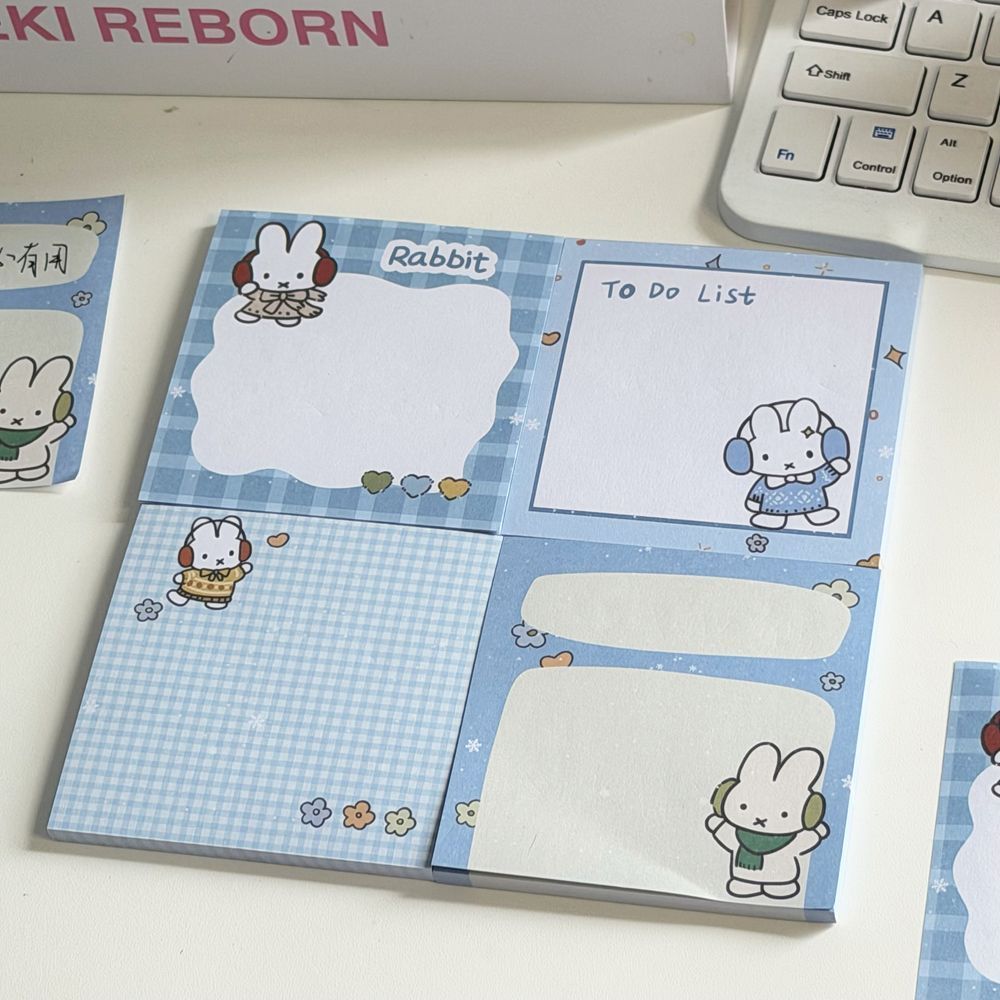 Kawaii Mavi Kareli Miffy Tavşa - Stationery Office Items List incelemesi ve fiyatı