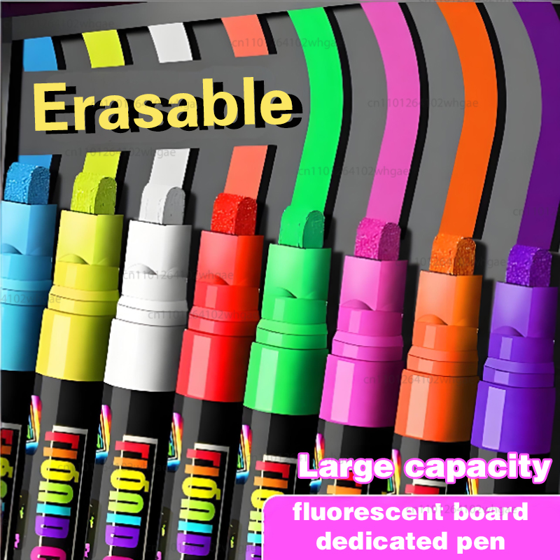 8 renk 8mm sıvı tebeşir siline - Highlighter Set Pastel incelemesi ve fiyatı