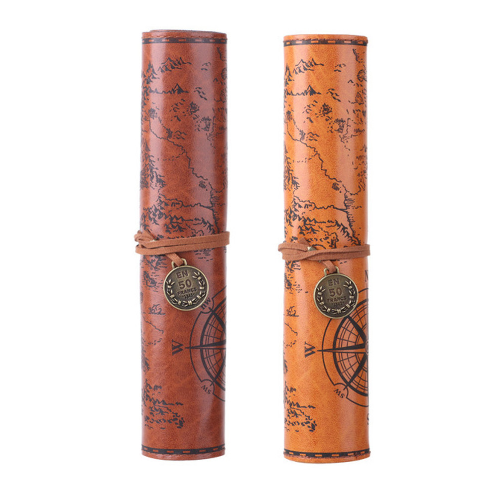 2 Adet Vintage Kalem Kutusu PU - Pen Pouch Roll incelemesi ve fiyatı