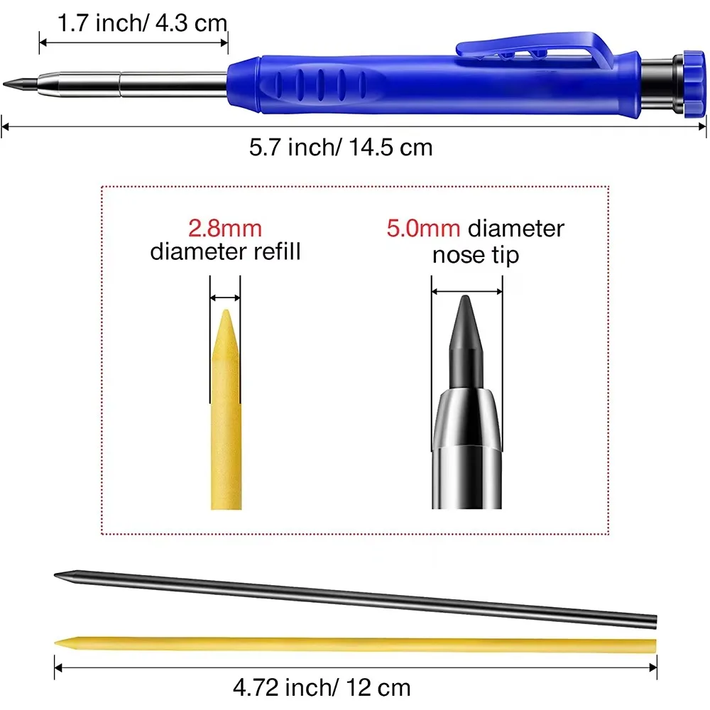 Katı Marangoz Kalem Seti Ağaç  - Mechanical Pencil Lead incelemesi ve fiyatı