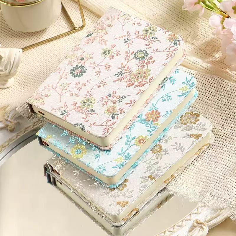 A6 Çin Çiçek Desenli Brokar De - Notebook Dotted A5 incelemesi ve fiyatı