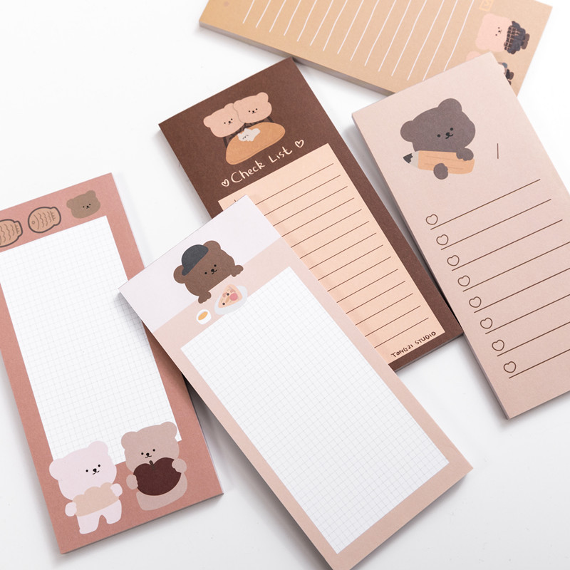 Kawaii sevimli kore çerez ayı  - Office Stationery Supply List incelemesi ve fiyatı