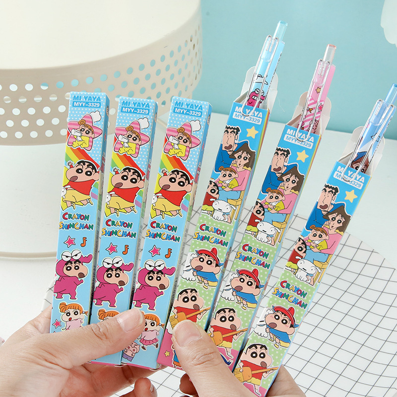 6 Adet Karikatür Crayon Shin-C - Is Stationery Office Supply incelemesi ve fiyatı