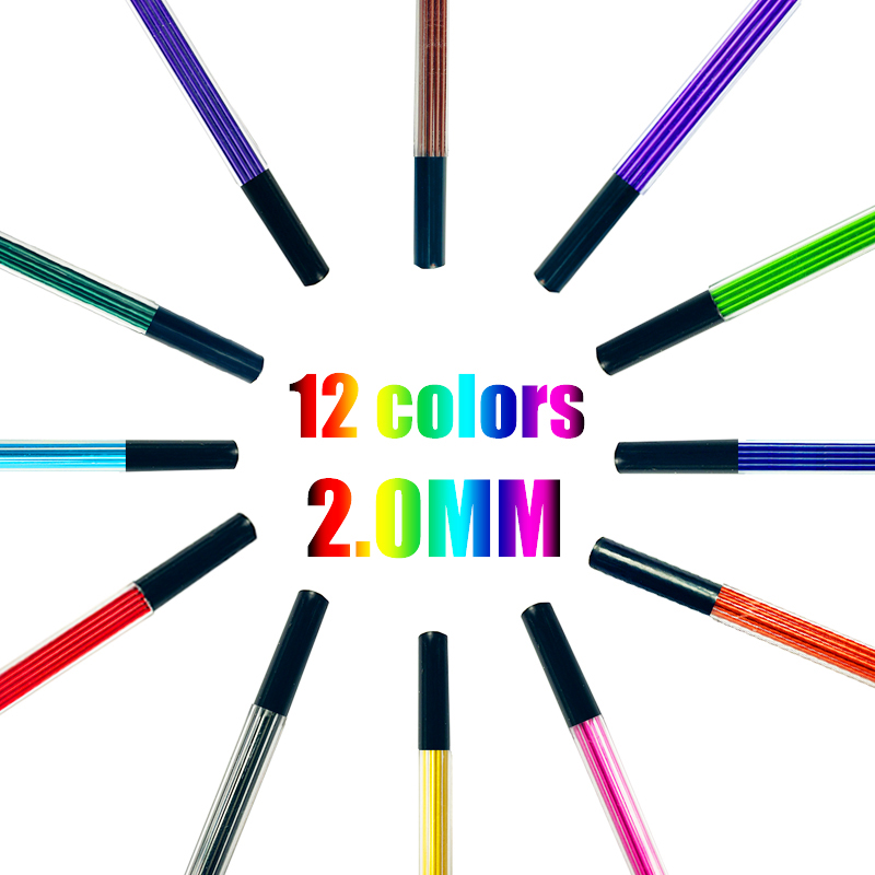 12 Renk 2.0mm HB Otomatik Kale - Mechanical Pencil Lead incelemesi ve fiyatı